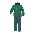 Ubranie robocze ocieplane SARA TRAPER WINTER STANDARD zielone