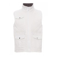 Kamizelka ocieplana pikowana PAYPER GATE, biały