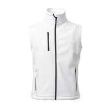 Kamizelka softshell PAYPER GLASGOW, biały