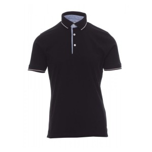 Podkoszulek polo PAYPER CAMBRIDGE, czarny