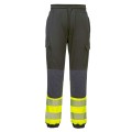34_NR PORTWEST Spodnie w pas ostrzegawcze Flexi KX341 k Czarny Żółty_wynik.jpg