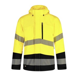 Kurtka softshell ostrzegawcza SAFETY JOGGER SCUTI, żółty