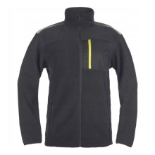 Bluza polarowa CERVA EMERTON STR, czarny/żółty