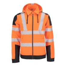 Bluza robocza ostrzegawcza CERVA DAYBORO PFM HV, pomarańczowy/czarny