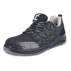 Półbuty robocze CERVA GERA S1 SR, czarny/szary