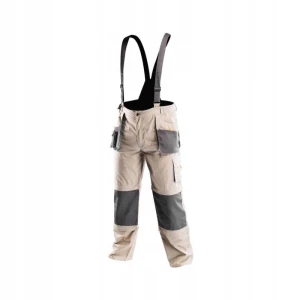 Spodnie ogrodniczki NEO TOOLS 81-320, beżowy