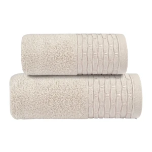 Ręcznik frotte NEW CHIC 70x130, piaskowy