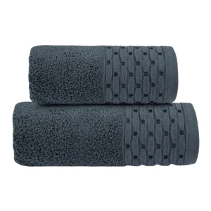 Ręcznik frotte NEW CHIC 50x90, antracytowy