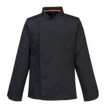 Bluza kucharska Portwest C846 Stretch Mesh Air Pro, czarny