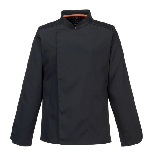 PORTWEST Bluza kucharska C846 Stretch Mesh Air Pro kolor Czarny.jpg
