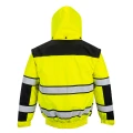 PORTWEST Kurtka ocieplana, ostrzegawcza bomberka C466 3w1 kolor Żółty Czarnya.jpg