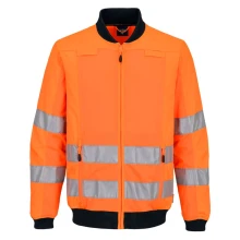 Kurtka ostrzegawcza pilotka Portwest T164, pomarańczowy