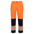 PORTWEST Spodnie w pas bojówki ostrzegawcze T143 kolor  Pomar.jpg