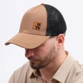 FRANCE TEXTILE Czapka  z daszkiem  MARCUS kolor Brąz (5)_wynik.jpg