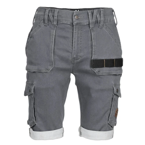 FRANCE TEXTILE Spodenki JEANS BOLT kolor Szary (2)_wynik.jpg