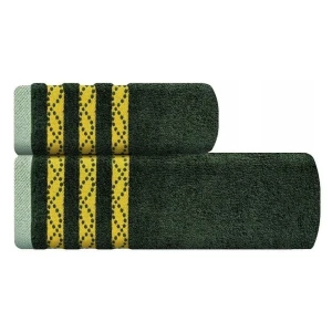 Ręcznik frotte ASPEN 50x90 500 g, ciemnozielony