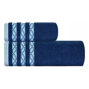 Ręcznik frotte ASPEN 50x90 500 g, granatowy