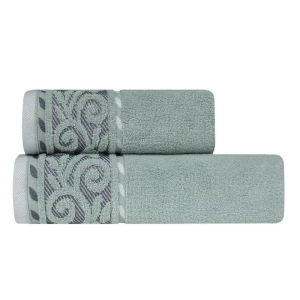 Ręcznik frotte VICTORIA 50x90 500 g, miętowy