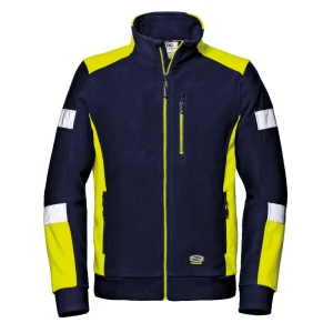 Bluza polar SIR SAFETY COMFORT, granatowy/żółty