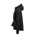 Kurtka softshell PLANAM UNIT DAMEN (3735) damska czarno czerwona