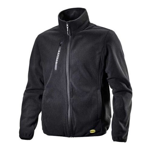 Bluza polarowa Diadora Sweat Pile FZ czarna (702.172118 80013)