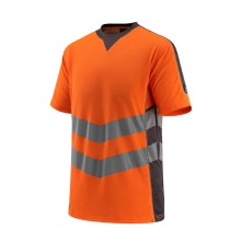 Koszulka T-Shirt HI-VIS Mascot Sandwell pomarańczowo antracytowa 50127-933-1418