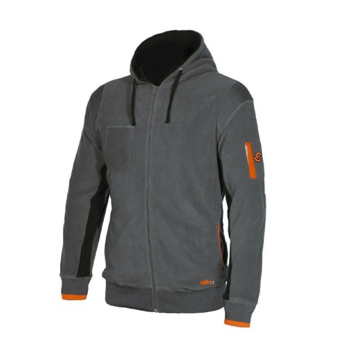 Bluza polarowa Industrial Starter Ortigara szara 04807 081