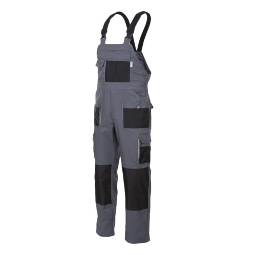 Spodnie robocze ogrodniczki Sara Rocky (11-312 70) szare