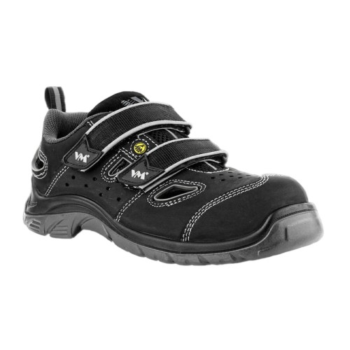 Sandały bezpieczne robocze VM LYON 2225-S1ESD czarne