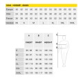 Szara koszulka T-shirt DIADORA ARGUS STELL GRAY (157769 75070) - tabela rozmiarów