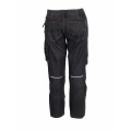 Spodnie Robocze Mascot Ovar Young Czarne z Nadrukiem