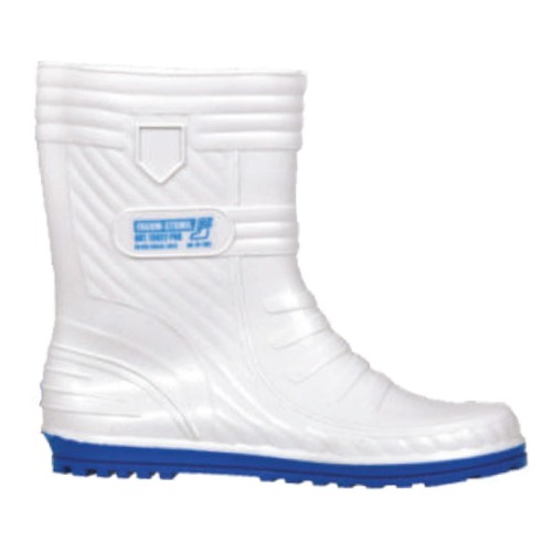Białe kalosze damskie FAGUM STOMIL 13022 PRO PVC OB FO SRC
