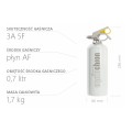 Gaśnica do Domu Ogniochron DOMOWA 1 Biała 0,7 l AF