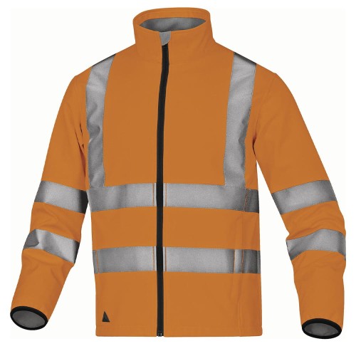 Bluza Softshell HI-VIS Delta Plus LEGA pomarańczowa