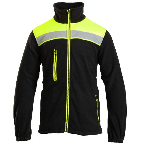 Bluza polar Polstar Benefit RIVAL (OARP) Czarno Żółta