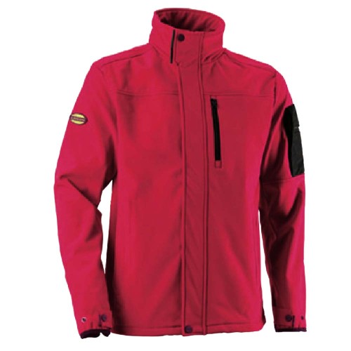 Kurtka Softshell DIADORA Alpine ICE 144358 45047 czerwona