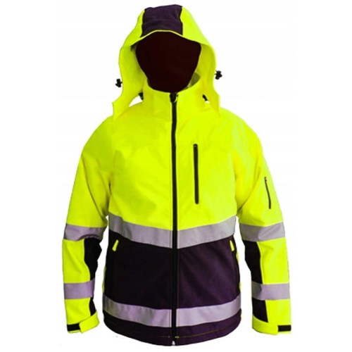 Kurtka softshell Ostrzegawcza Hi-Vis Silbet SNOW HAWK Żółta.jpg