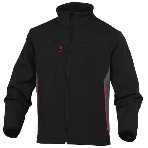 urtka Softshell Delta Plus MYSEN (MYSENNRxx) Czarno Czerwona