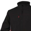 urtka Softshell Delta Plus MYSEN (MYSENNRxx) Czarno Czerwona