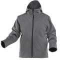Kurtka softshell HOGERT softshell HT5K254 z Kapturem Szara