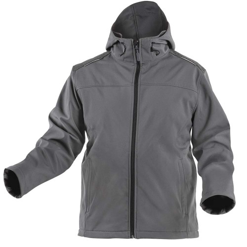 Kurtka softshell HOGERT softshell HT5K254 z Kapturem Szara