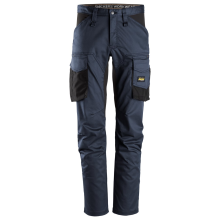 Spodnie robocze Snickers AllroundWork Stretch 6803 9504 granatowe