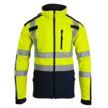 Kurtka ostrzegawcza softshell Polstar Brixton Flash AFSO żółta 