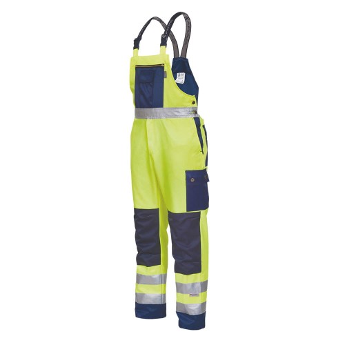 Spodnie HI-VIS ostrzegawcze SARA DROGOWIEC SPECJAL (10-320-27) - żółte