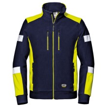 Bluza polar SIR SAFETY COMFORT, granatowy/żółty