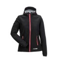 Kurtka softshell PLANAM UNIT DAMEN (3735) damska czarno czerwona