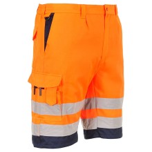Krótkie spodenki PORTWEST E043 Pomarańczowe