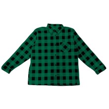  Koszula Flanelowa, zielono-czarna, wyprodukowana w Polsce