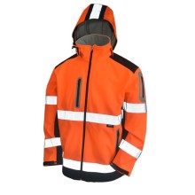 Kurtka ostrzegawcza softshell BETA VIZWELL VWJK177ON  pomarańczowa