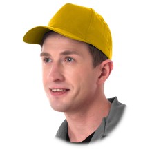  Czapka z daszkiem REIS CZ Y Żółta
